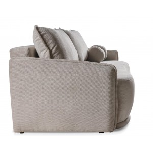 Graues PERUGIA Sofa mit Schlaffunktion und Bettzeugcontainer 6/9