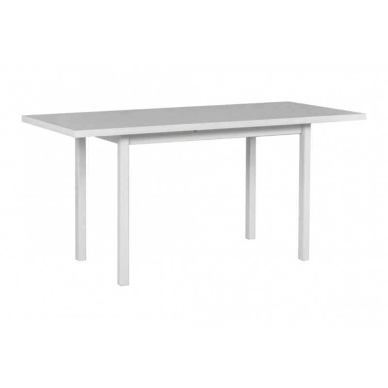 Stilvoller weißer Klapptisch MAX X auf weißen Beinen für das Esszimmer 2/9