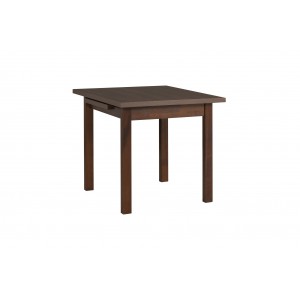 Quadratischer kleiner Klapptisch MAX VII Nussbaum 1/9
