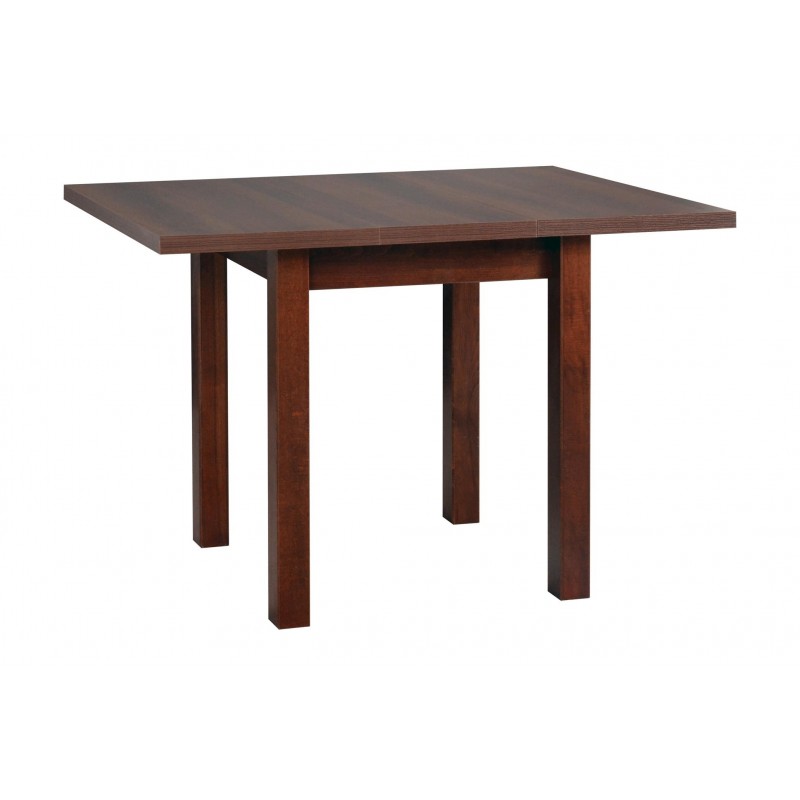 Quadratischer kleiner Klapptisch MAX VII Nussbaum 2/9