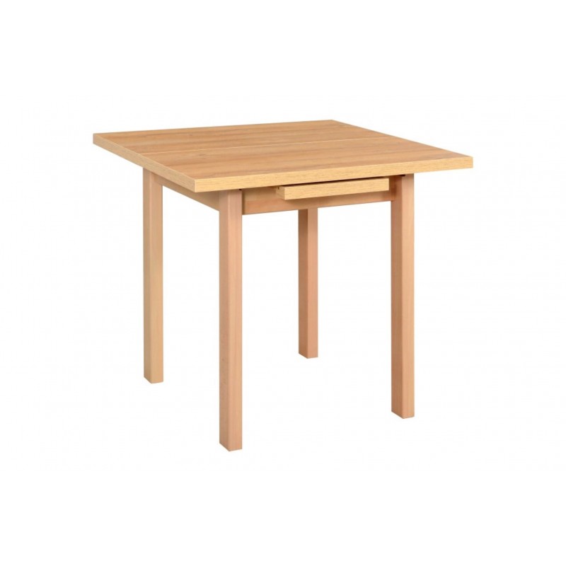 Kleiner quadratischer Klapptisch MAX VII Eiche grandson