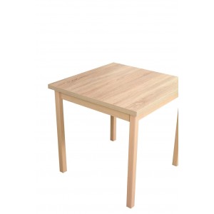 Minimalistischer quadratischer Küchentisch MAX IX sonoma 2/9