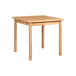 Minimalistischer quadratischer Küchentisch MAX IX Eiche grandson 1/9