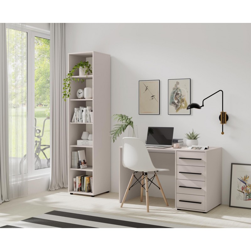 Moderner Schreibtisch MAXIVO mit Kaschmir-Schubladen für das Schlafzimmer 5/9