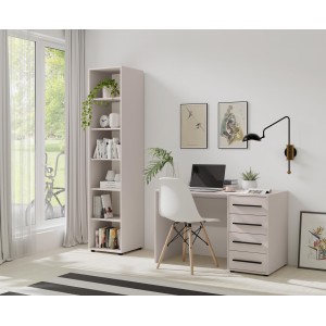 Moderner Schreibtisch MAXIVO mit Kaschmir-Schubladen für das Schlafzimmer 5/9