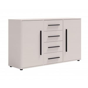 Moderne zweitürige Kommode MAXIVO aus Kaschmir für das Schlafzimmer 1/9