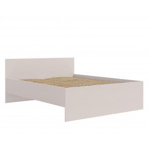 Modernes Kaschmirbett MAXIVO mit hohem Kopfteil und Holzrahmen für das Schlafzimmer 1/9