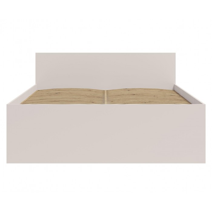 Modernes Kaschmirbett MAXIVO mit hohem Kopfteil und Holzrahmen für das Schlafzimmer