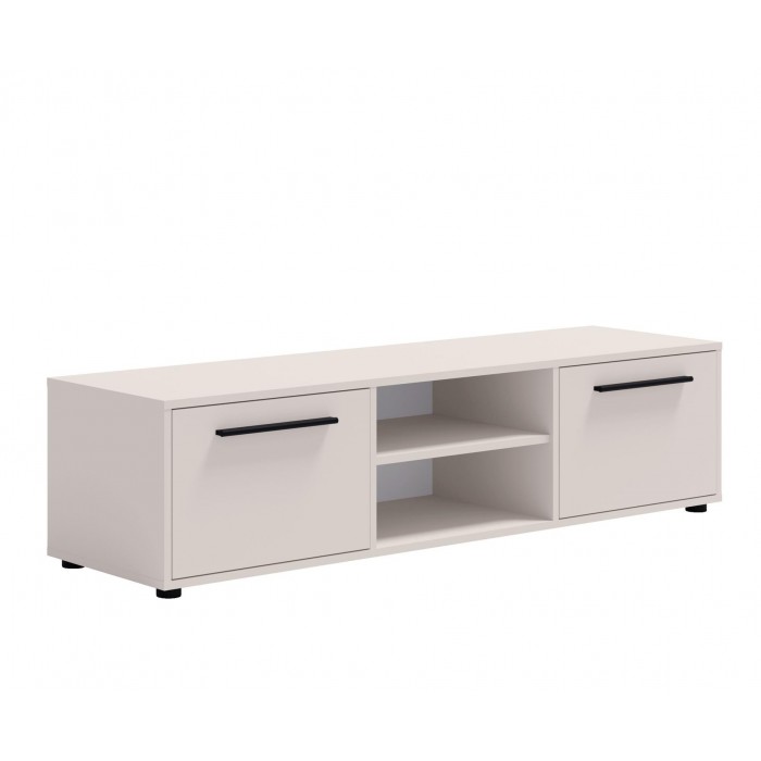 Moderner zweitüriger Schrank RTV MAXIVO Kaschmir für das Wohnzimmer