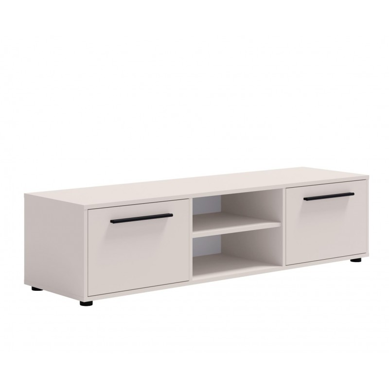 Moderner zweitüriger Schrank RTV MAXIVO Kaschmir für das Wohnzimmer
