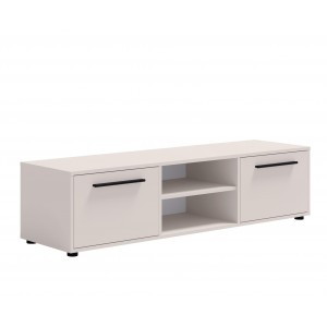 Moderner zweitüriger Schrank RTV MAXIVO Kaschmir für das Wohnzimmer 1/9
