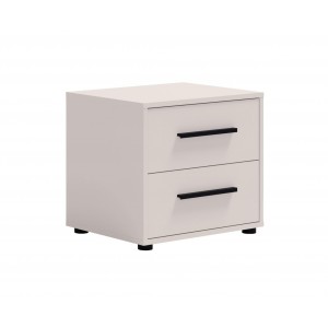 Eleganter Nachttisch MAXIVO mit Schubladen und stilvollen Kaschmirgriffen 1/9