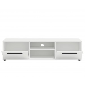 Moderner zweitüriger Schrank RTV MAXIVO in Eiche artisan für das Wohnzimmer 3/9