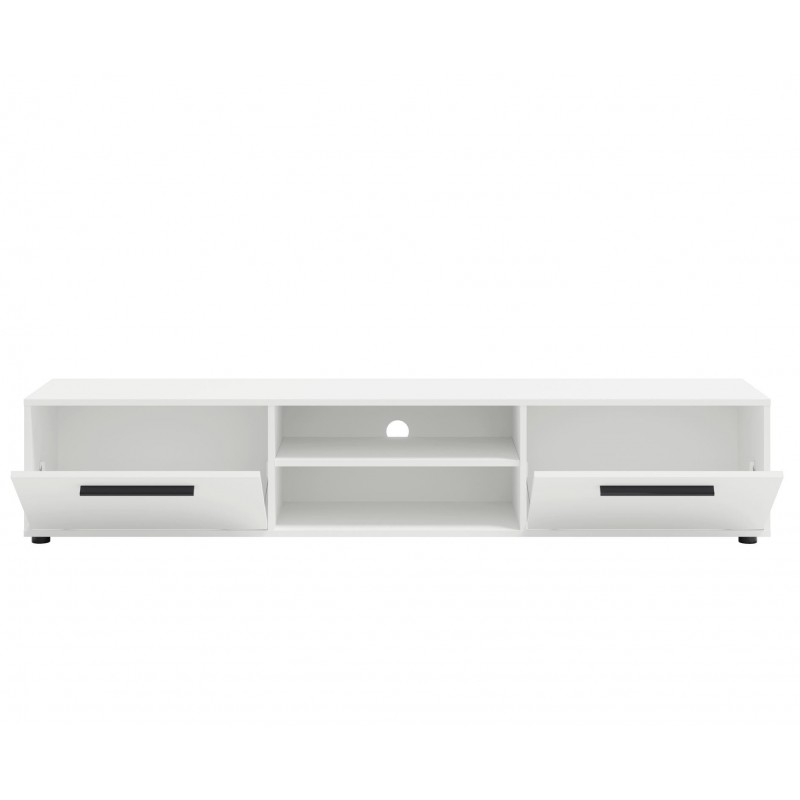 Stilvoller breiter zweitüriger Schrank RTV MAXIVO in Eiche artisan für das Wohnzimmer 3/9