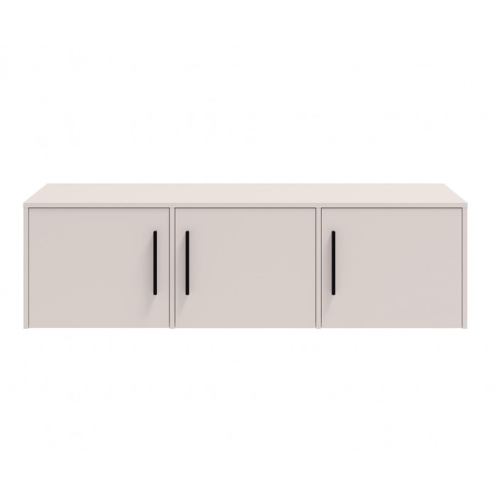 Dreitüriger Kleiderschrank Cashmere mit Auszug MAXIVO kippbar mit Schubladen und Spiegel