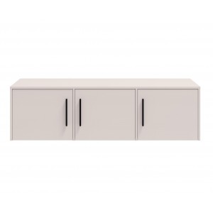 Dreitüriger Kleiderschrank Cashmere mit Auszug MAXIVO kippbar mit Schubladen und Spiegel 5/9