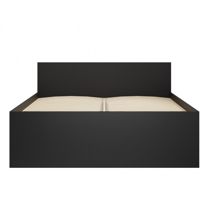 Modernes schwarzes Bett MAXIVO mit...