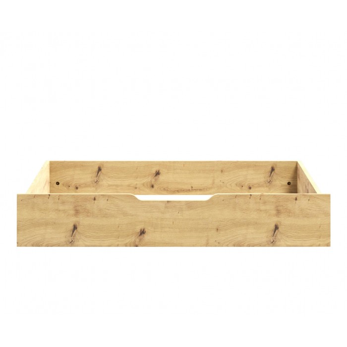 Modernes Eichenbett MAXIVO mit Bettkasten und Holzrahmen für das Schlafzimmer