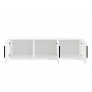 Dreitüriger Kleiderschrank aus Eiche mit MAXIVO-Klappauszug mit Schubladen und Spiegel 6/9
