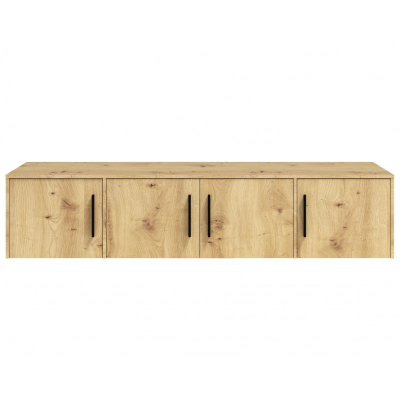Viertüriger Kleiderschrank aus Eiche mit Auszug MAXIVO kippbar mit Schubladen und Spiegel 5/9