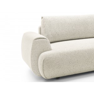 Stilvolles weißes Ecksofa MORENA mit Bettzeugablage für das Wohnzimmer 5/9
