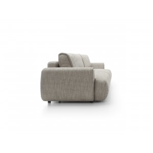 Stilvolles graues Sofa MORENA mit Kissen und Bettzeugfach 7/9