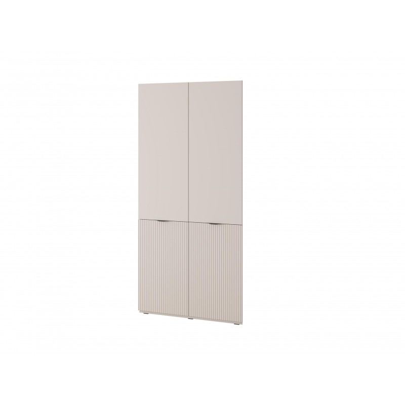 SANDBOX NOVA kippbarer geriffelter Kaschmir-Kleiderschrank mit 100cm Stange 4/9