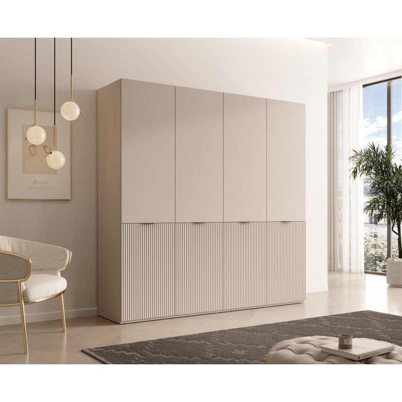 Satz von 2 modularen Schränken SANDBOX 2X NOVA cashmere 2/9