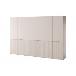 Satz von 3 modularen Schränken SANDBOX 3X NOVA cashmere 1/9