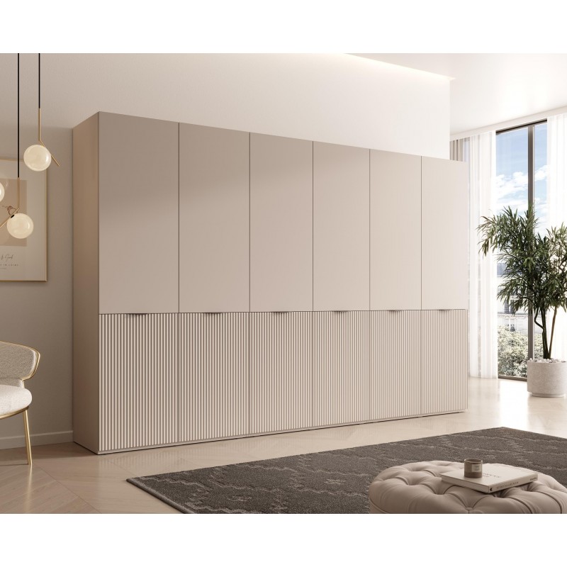 Satz von 3 modularen Schränken SANDBOX 3X NOVA cashmere 2/9
