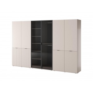 Satz von 3 modularen Schränken SANDBOX 2X NOVA Kaschmir + ANTISOL 1/9