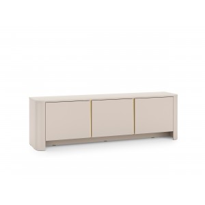 Moderner dreitüriger RTV-Schrank FARI cashmere für das Wohnzimmer 1/9