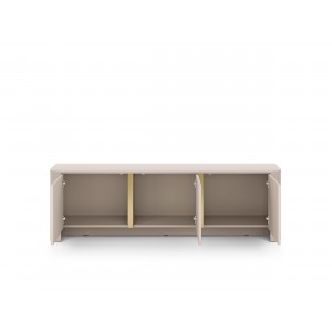 Moderner dreitüriger RTV-Schrank FARI cashmere für das Wohnzimmer 2/9