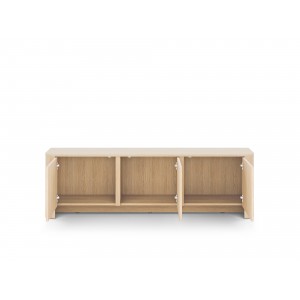 Moderner dreitüriger RTV-Schrank FARI Eiche vincenza für das Wohnzimmer 2/9