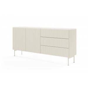 Zweitürige Kommode Cashmere mit breiten Schubladen TUTTI 177 cm 1/9