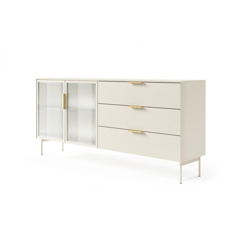 Zweitürige Kommode ILUMI wide in Kaschmir 1/9