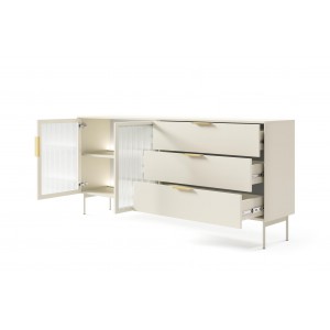 Zweitürige Kommode ILUMI wide in Kaschmir 4/9