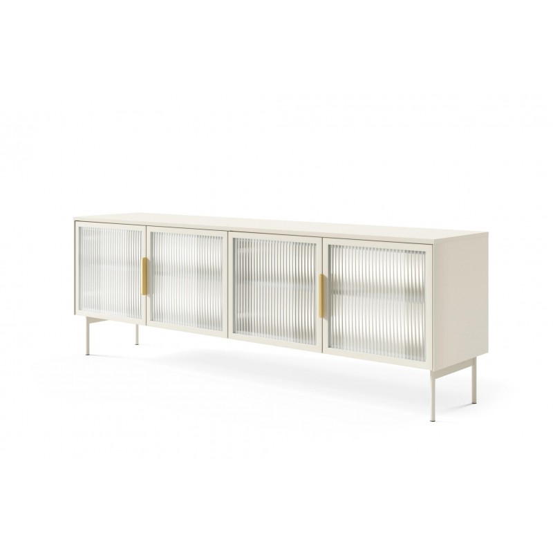 RTV Schrank ILUMI 4D in Kaschmir für das Wohnzimmer 1/9