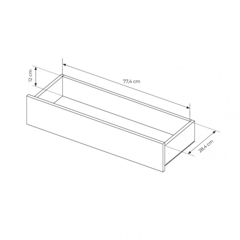 Zweitürige Vitrine ILUMI tall aus Kaschmir 7/9