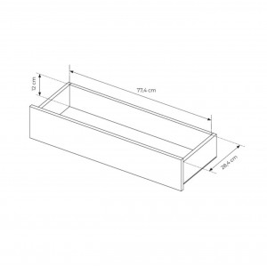 Zweitürige Vitrine ILUMI tall aus Kaschmir 7/9