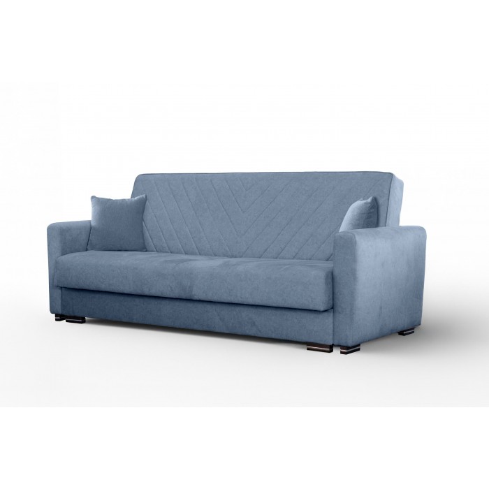 VERA blaues Steppsofa mit...