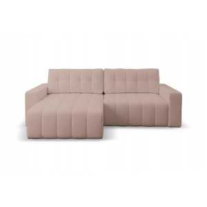 Auffallendes MASINA beige gestepptes Ecksofa mit Bettzeugcontainer 3/9