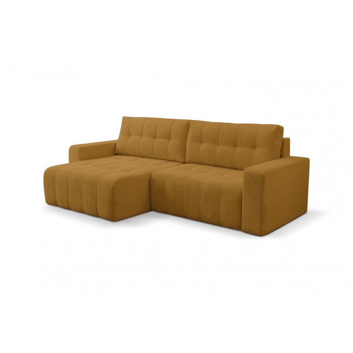 Ecksofa MASINA in Honigcord...