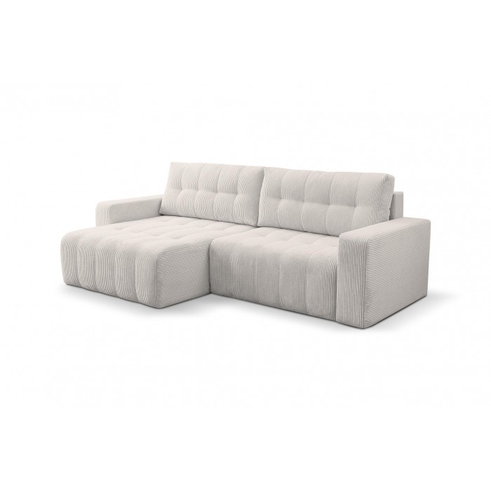 Weißes Ecksofa aus...