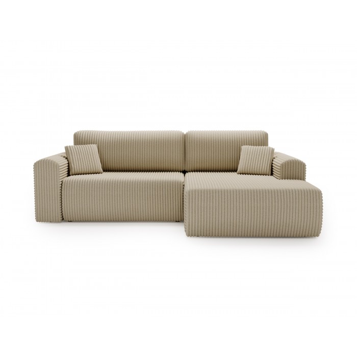 Ecksofa LINEA in creme -...