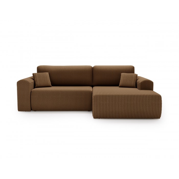 Beigefarbenes Ecksofa LINEA...