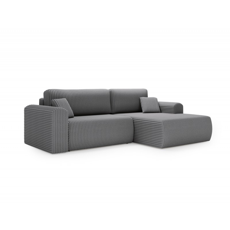 Dunkelgraues LINEA Liege-Ecksofa - Luxus und Komfort für jeden Tag 2/9