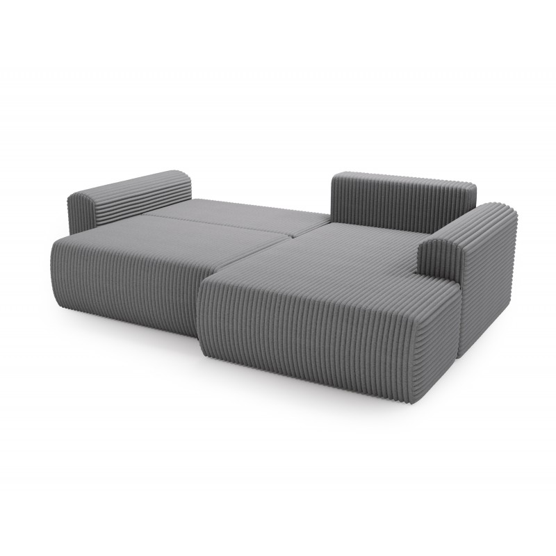 Dunkelgraues LINEA Liege-Ecksofa - Luxus und Komfort für jeden Tag 3/9