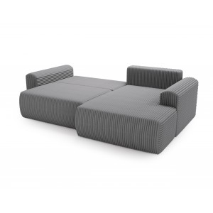Dunkelgraues LINEA Liege-Ecksofa - Luxus und Komfort für jeden Tag 3/9