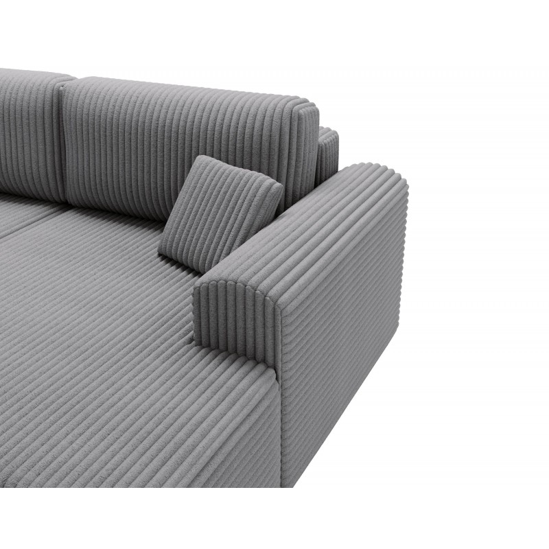 Dunkelgraues LINEA Liege-Ecksofa - Luxus und Komfort für jeden Tag 4/9